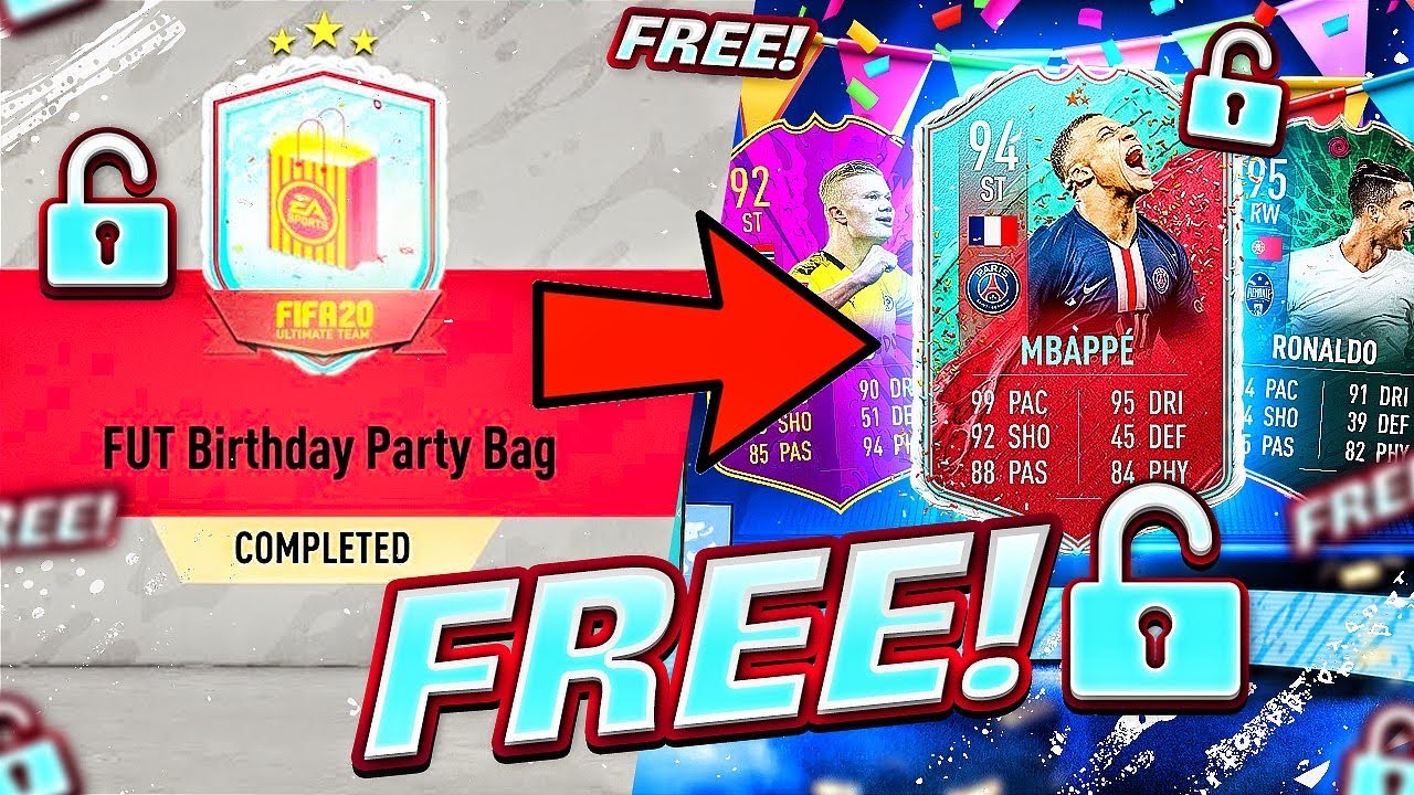 I Unlocked a Free FUT Birthday Party Bag 3 Pack?