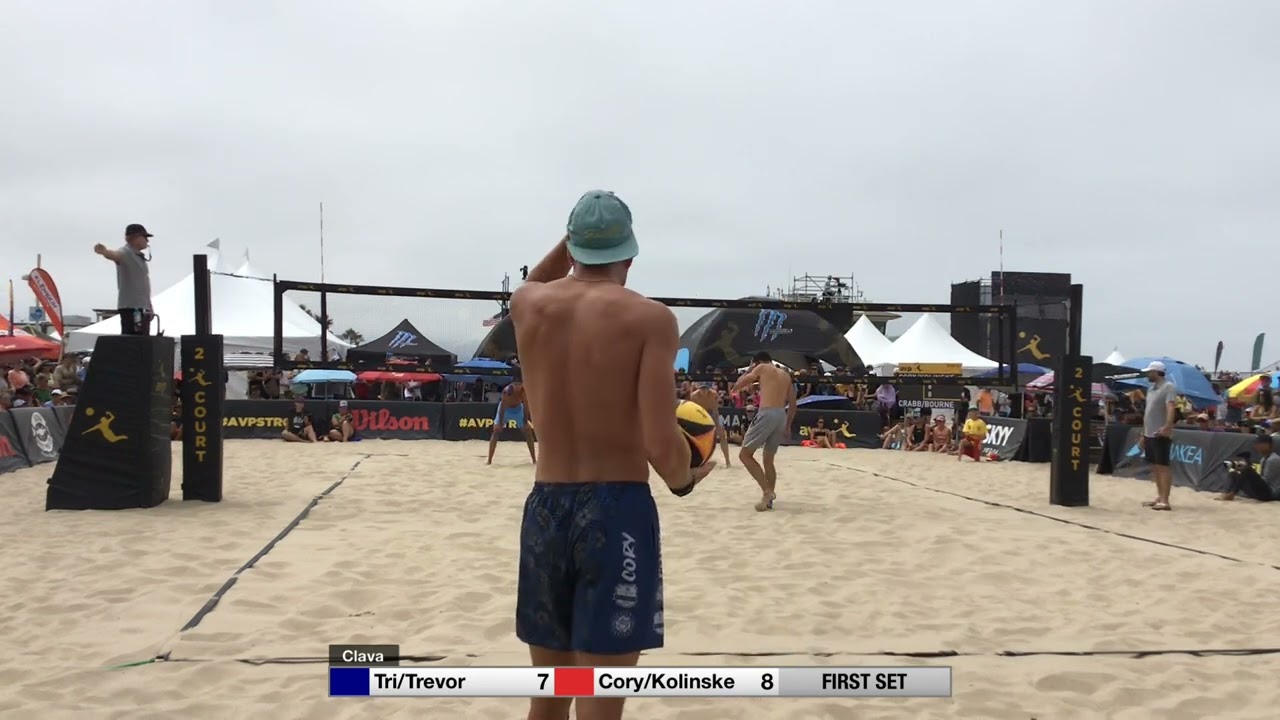 AVP Hermosa 2022: Cory/Kolinske vs Tri/Trevor
