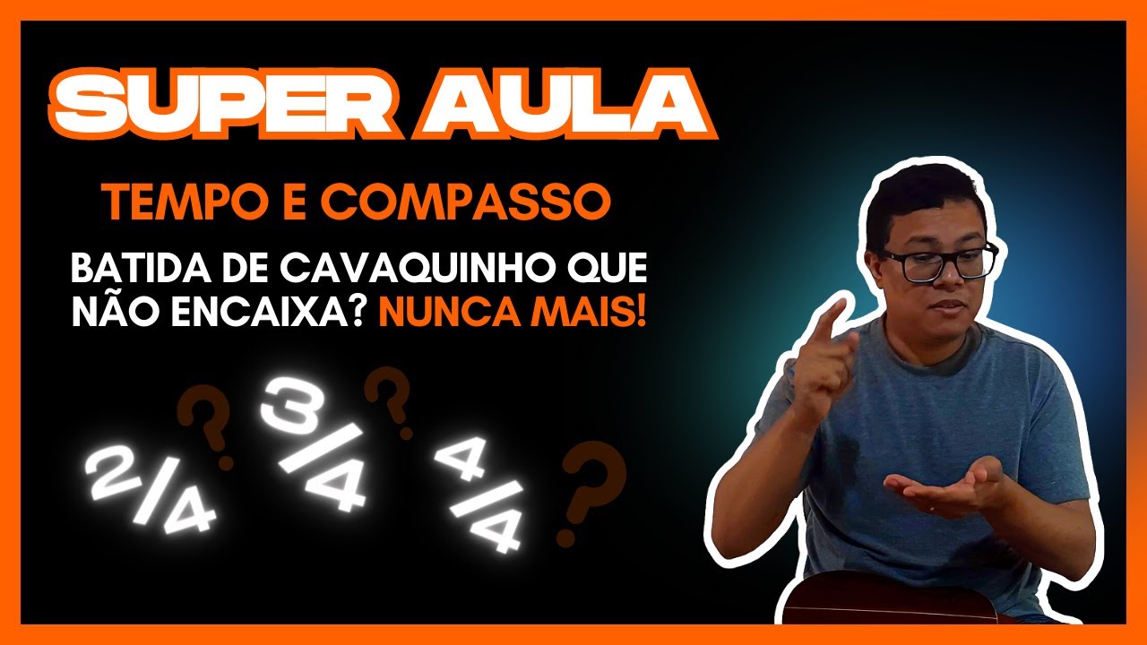 O QUE É TEMPO E COMPASSO? | COMO MELHORAR SUA BATIDA DE CAVAQUINHO #batidadecavaquinho