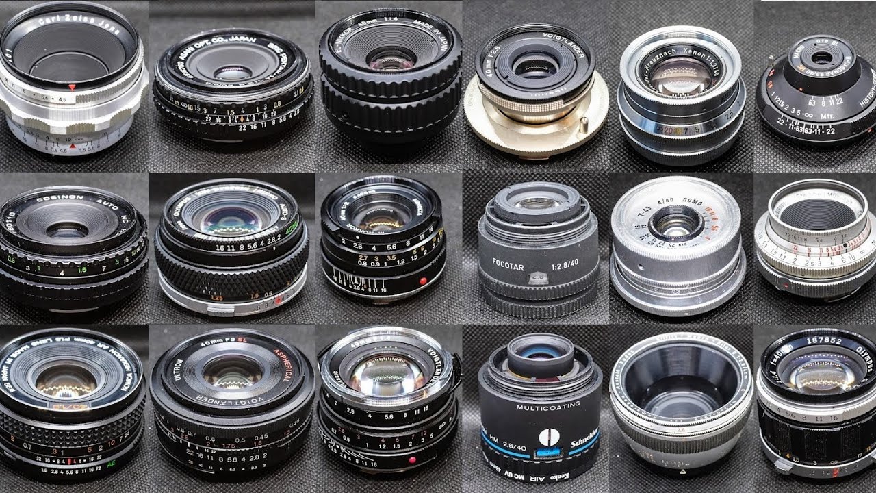 Vintage 40mm lenses for your full frame mirrorless cameras
