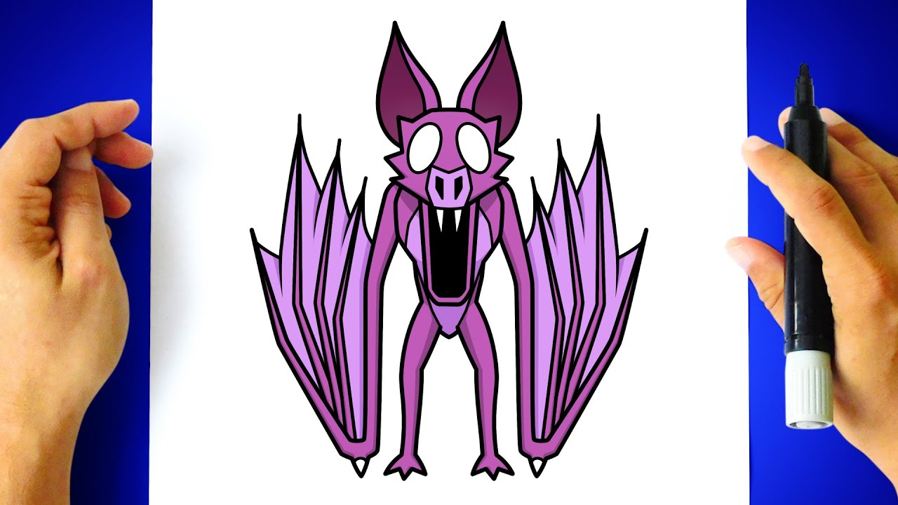 How to DRAW The BAT - 99 Nights In The Forest - Roblox