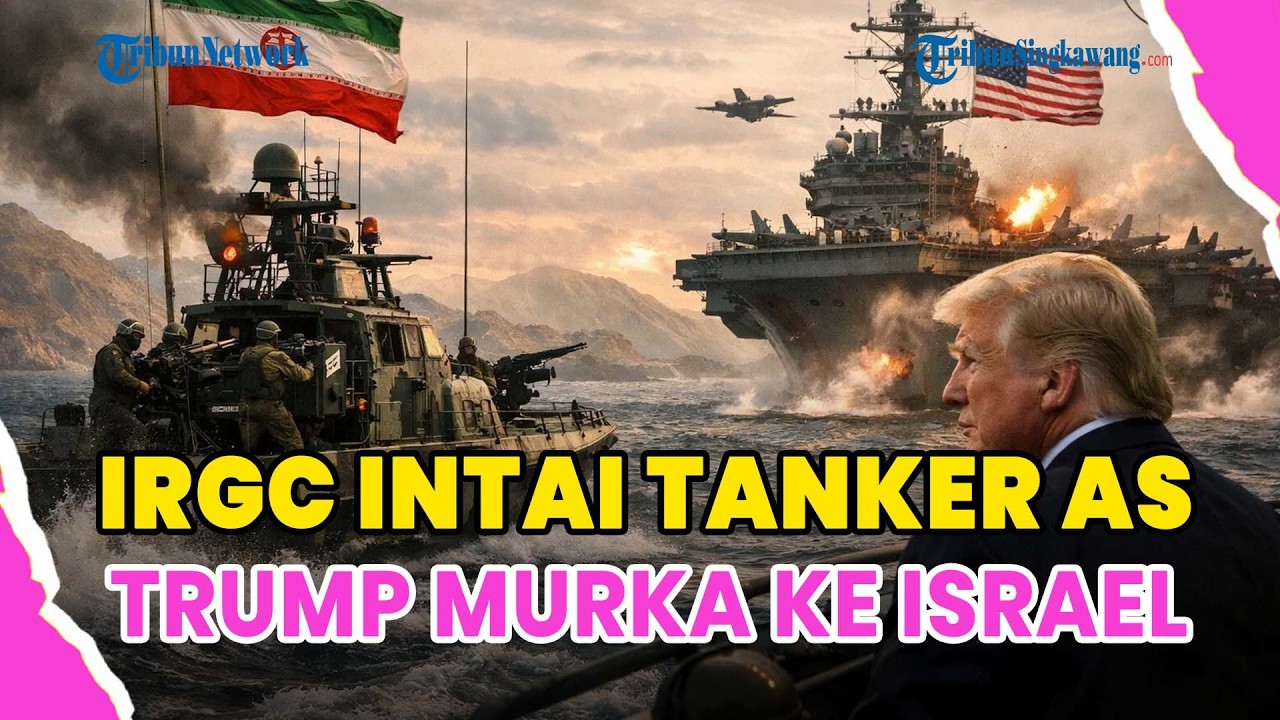 ®️🔴UPDATE❗IRGC INTAI AS KAWAL TANKER DI SELAT HORMUZ, TRUMP MURKA ISRAEL SERANG 30 DEPOT MINYAK IRAN