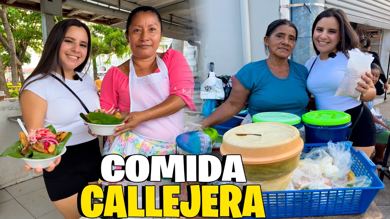 PROBANDO La Comida Callejera M&Aacute;S SABROSA de Sonsonate En El Salvador 🇸🇻🔥