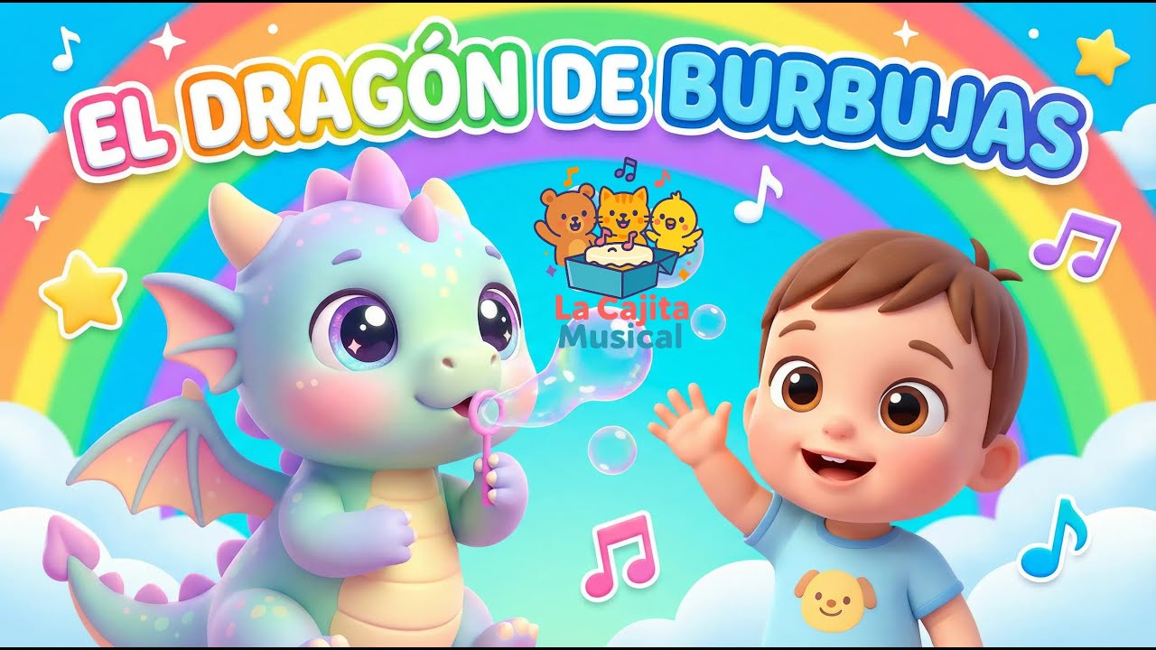 El Drag&oacute;n de Burbujas 🫧🐉 | Canci&oacute;n Infantil M&aacute;gica | La Cajita Musical