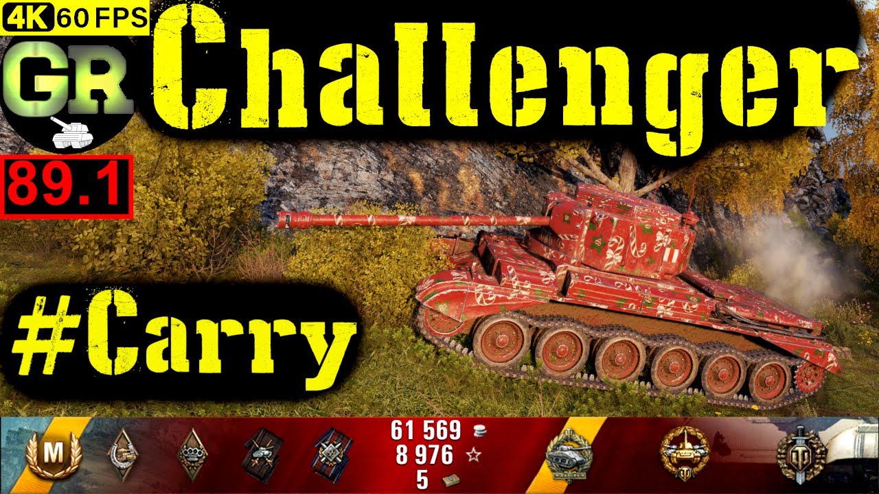 World of Tanks Challenger WoT Replay - 8 Kills 4.5K DMG(Patch 1.5.0)