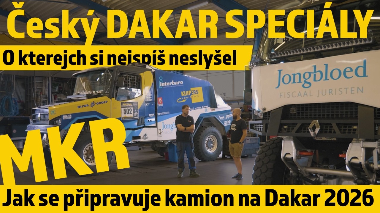 Český Dakar speciály o kterejch si neslyšel - Jak se připravuje kamion na Dakar 2026?