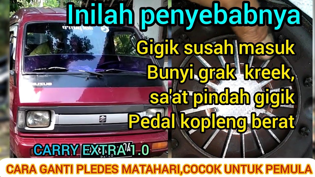 Penyebab susah masuk gigik transmisi mobil carry extra