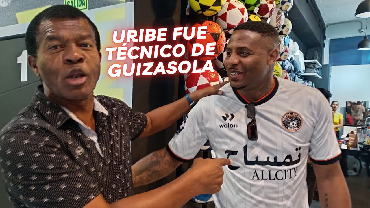 Reencuentro de Julio César Uribe y Roberto Guizasola en inauguración de tienda de Walon Sport 