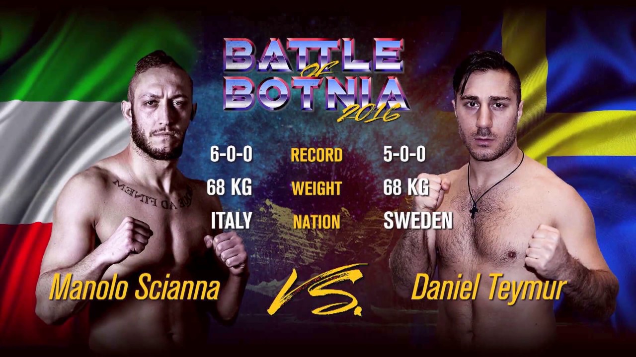 Daniel Teymur vs Manolo Scianna @ Battle of Botnia 2016