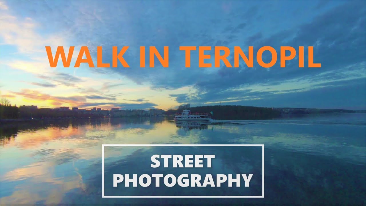 POV WALK IN TERNOPIL. UKRAINE | Street photography | Ep11