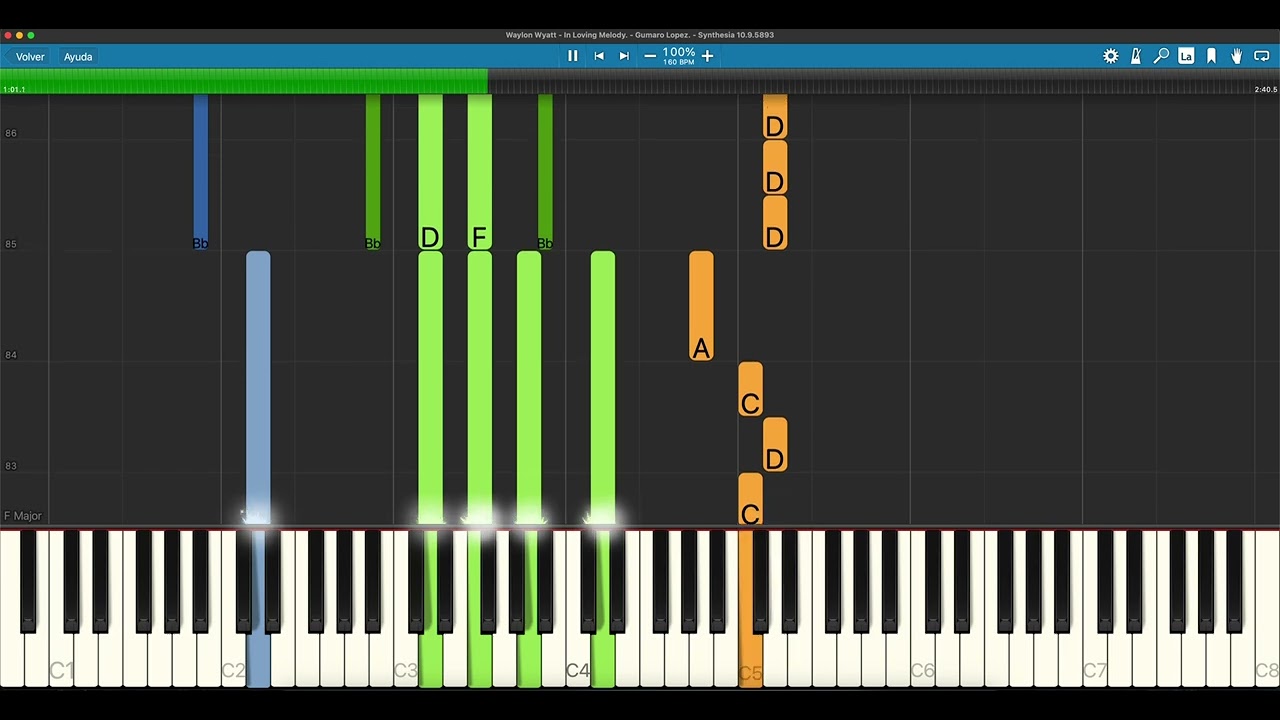 Waylon Wyatt   In Loving Melody. Piano Tutorial.