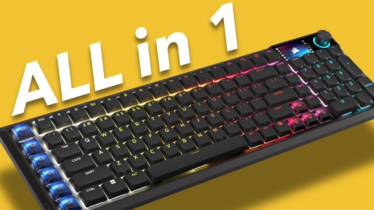 Беспроводная низкопрофильная клавиатура Corsair 99 Air Glory