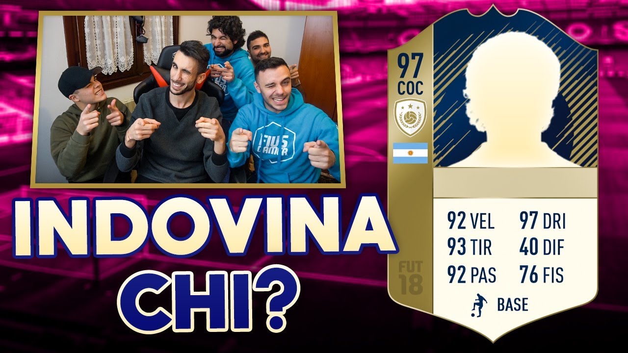 INDOVINA il CALCIATORE CHALLENGE con le ICONE!! QUIZ sul CALCIO w/ FIUS GAMER, ENRY LAZZA & TATINO23