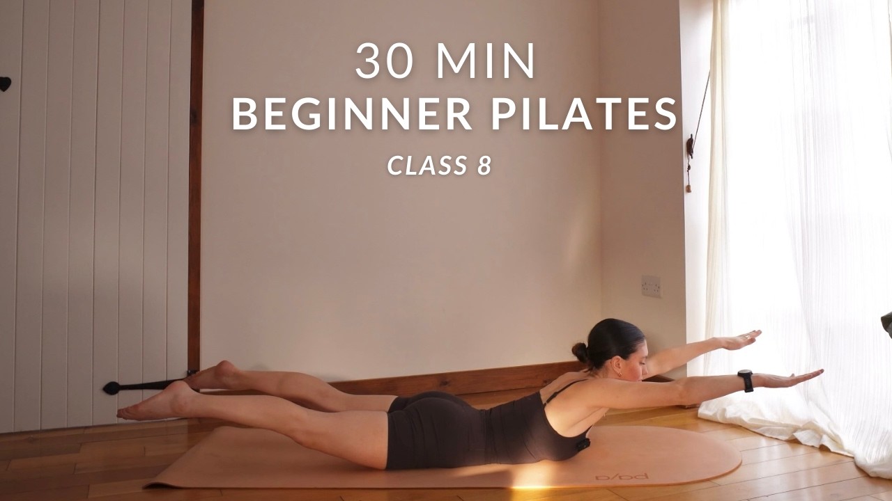 30-минутная тренировка по пилатесу для начинающих | Домашняя тренировка по пилатесу для всего тел...