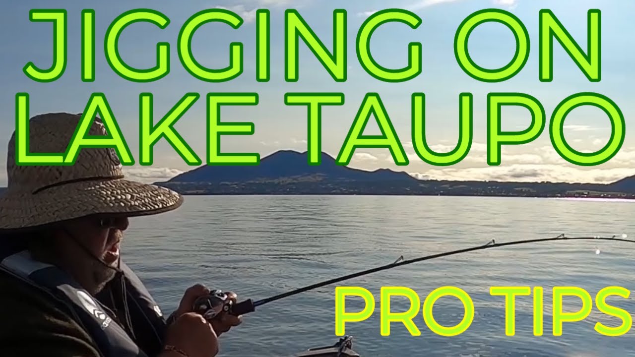 The art of jigging for trout on Lake Taupo