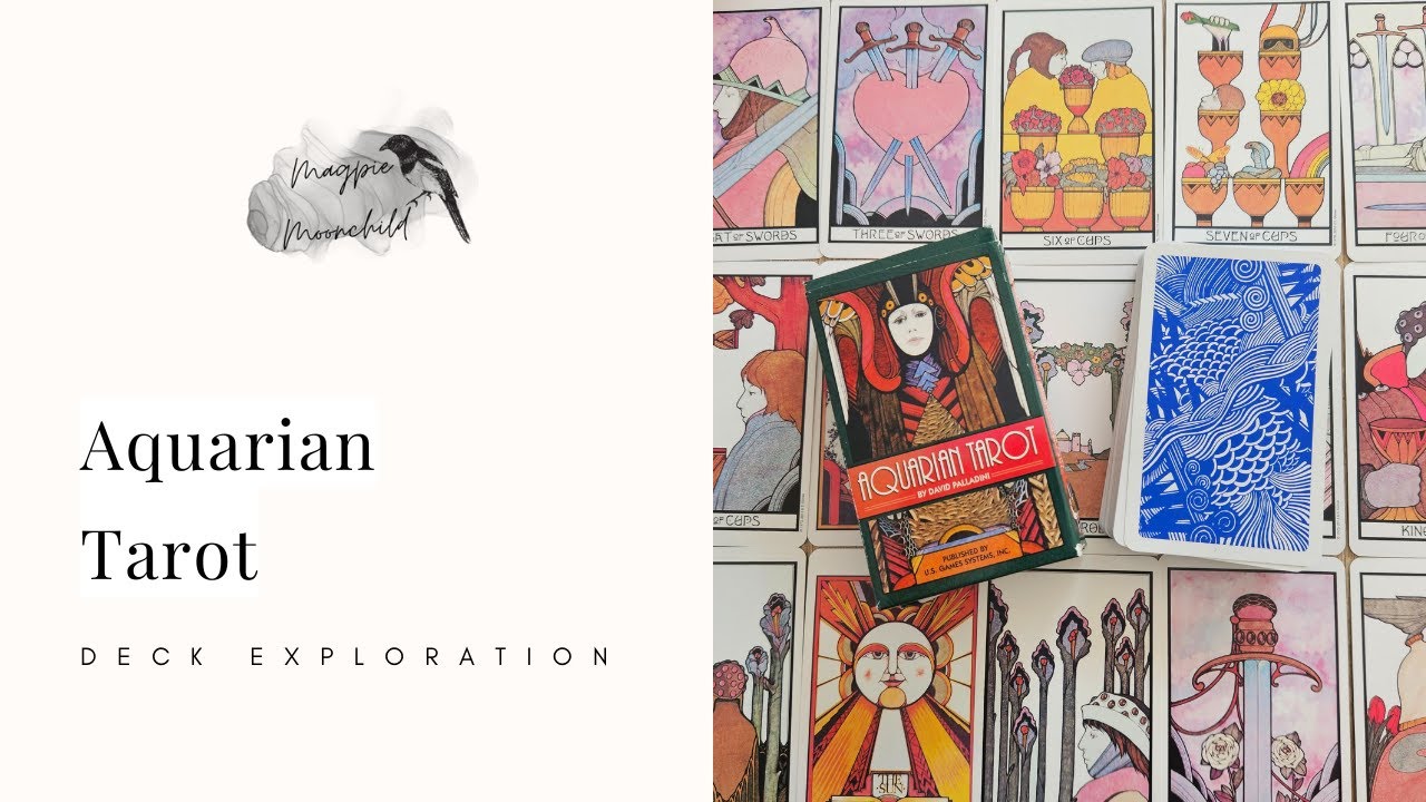 Aquarian Tarot by David Palladini - Deck Exploration