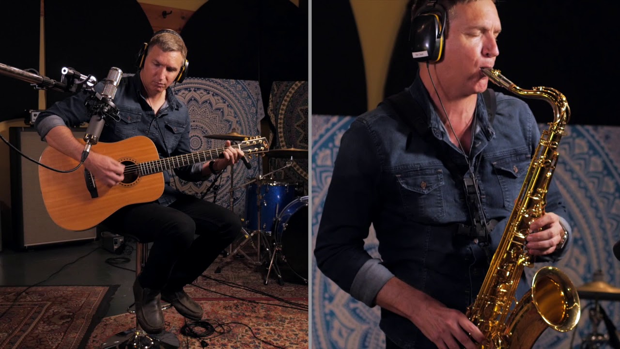 Little Wing- Cover   Guitar and Sax Duet