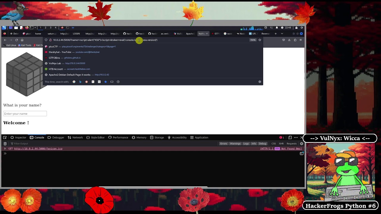 HackerFrogs x BGH - Python Basics #6 - Then... - HF x BGH x WSC (Adult) - Web app #1