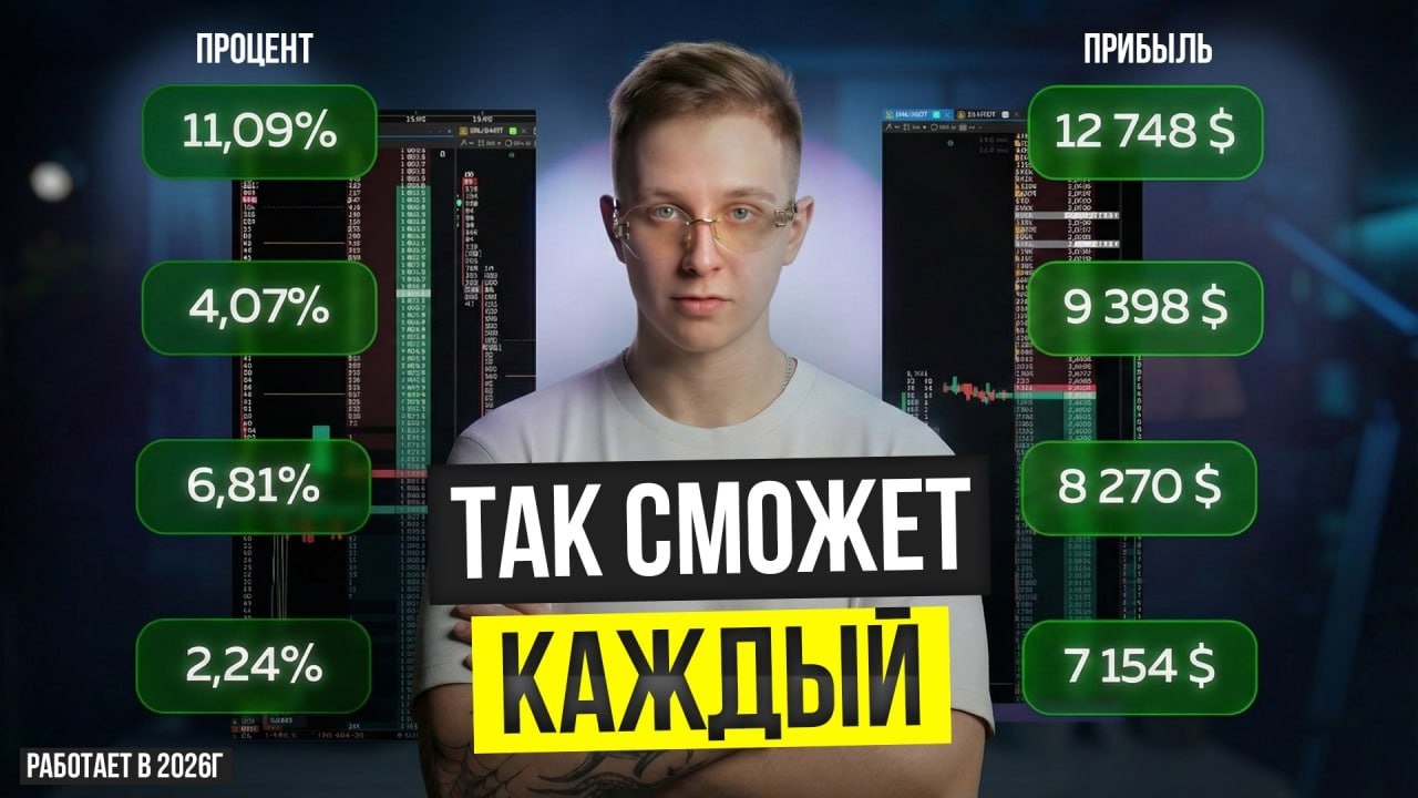 Сколько РЕАЛЬНО я зарабатываю на Скальпинге в 2026г?! Показываю все сделки