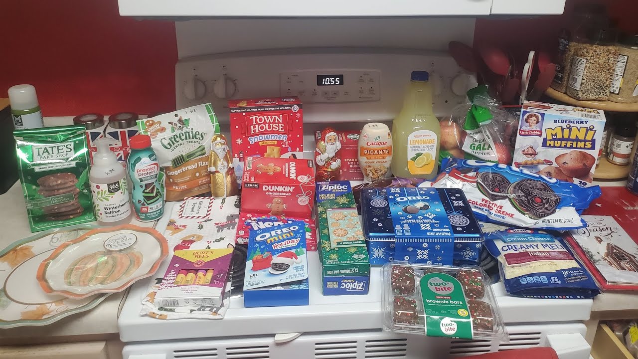 Xmas Clearance Amazon Fresh Grocery Haul - Amazing Markdowns !!!!!