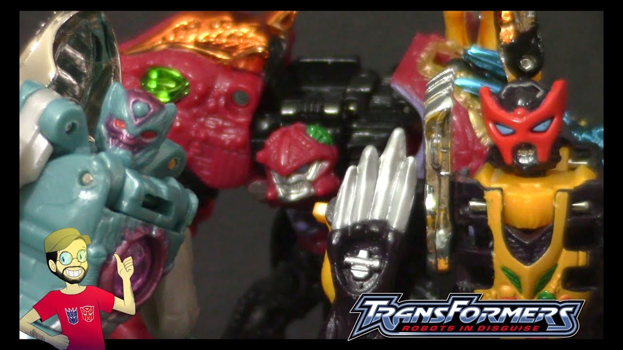 AUVELIER REVIEW TRANSFORMERS ROBOTS IN DISGUISE PREDACONS EN ESPAÑOL