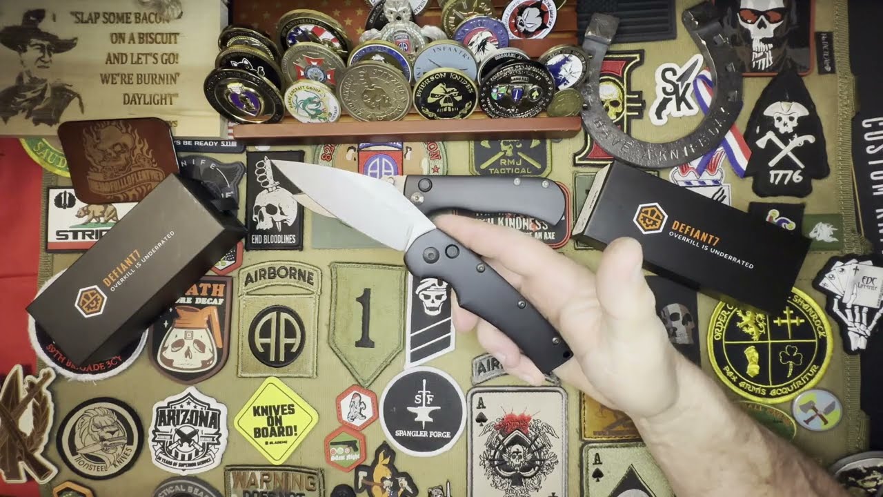 Сегодня в программе Have A Knife Day: коллаборация Defiant 7 с Райаном Джонсоном из RMJ Tactical....