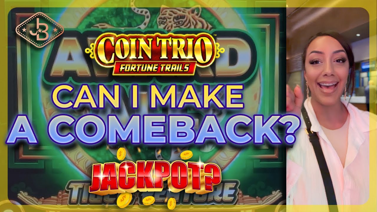 What A Comeback on Coin Trio Slot Machine! 👀