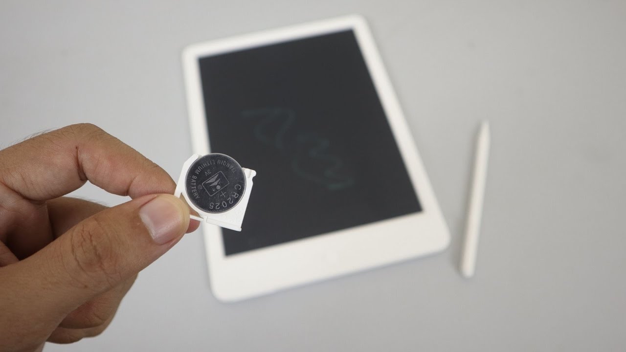Планшет Xiaomi Mi Writing Tablet: как извлечь аккумулятор