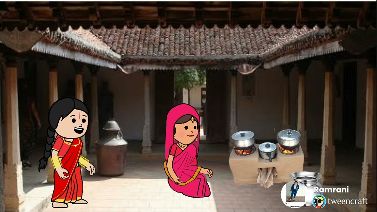 #badkijijji ||सास बहु में हो गया झगड़ा||😭😭😭#कार्टून #कॉमेडी_वीडियो 