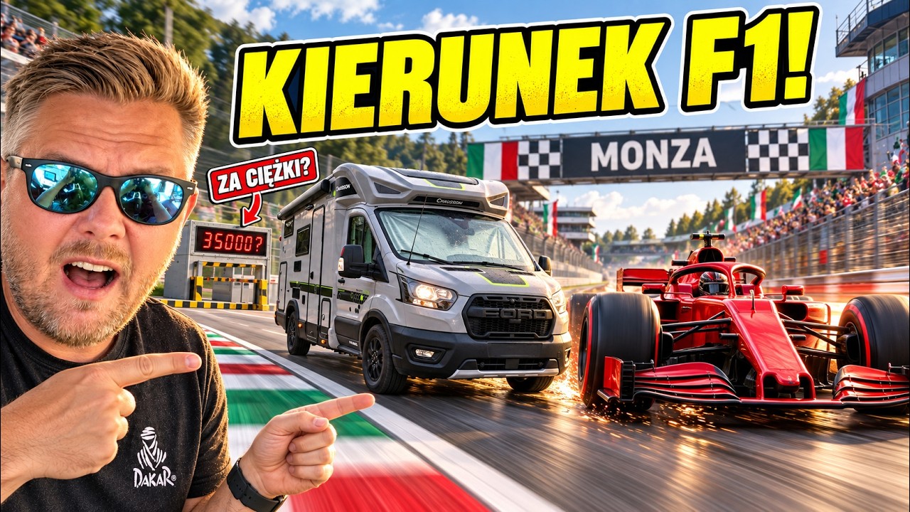Ile waży nasz kamper? Przez Austrię na F1 w Monzy