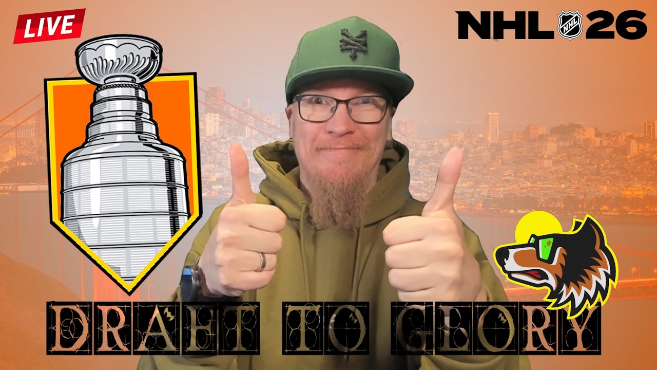 NHL 26 | Draft 2 Glory | San Francisco Huskies Franchise LIVE | Kausi 10