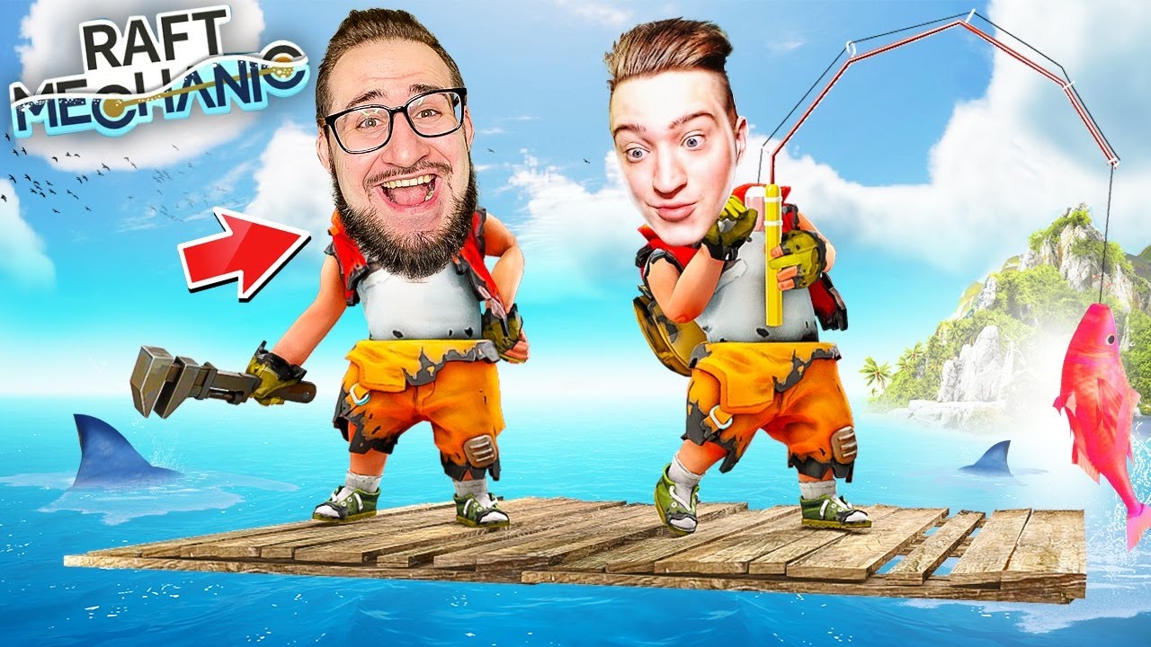 НОВЫЙ SCRAP MECHANIC! ПЕРВЫЙ ДЕНЬ ВЫЖИВАНИЯ НА ЗАТОПЛЕННОЙ ПЛАНЕТЕ В RAFT MECHANIC