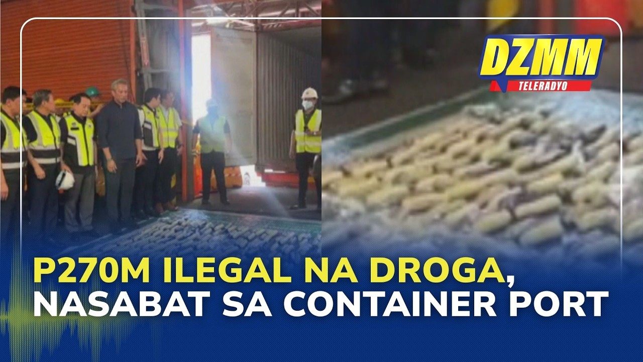 P270M worth of illegal drugs seized at Manila International Container Port | (10 February 2026)
