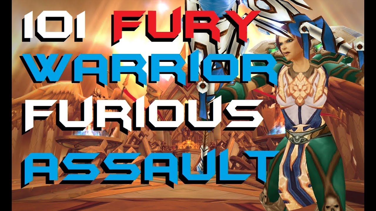 Rahbey - Level 101 Fury Warrior Twink PvP - WoW Legion Patch 7.3