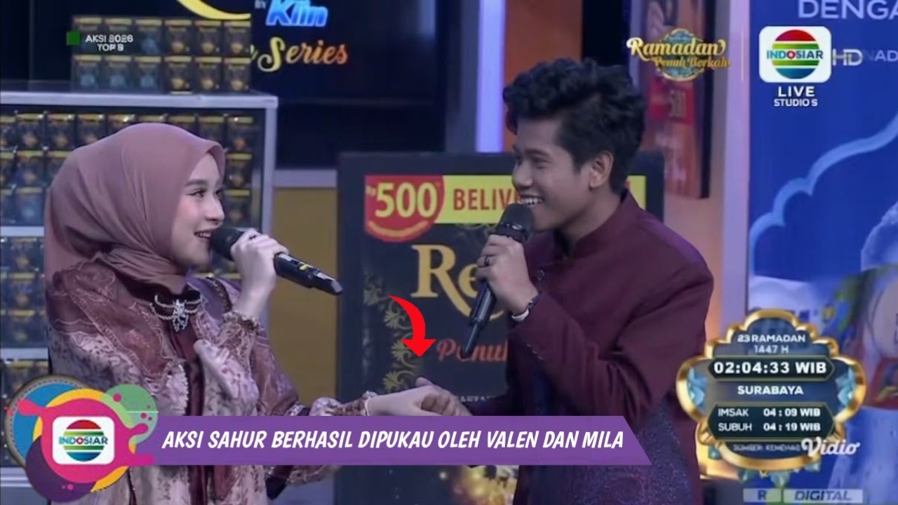 Gemparkan panggung aksi! penampilan Valen dan Mila kini tuai pujian, hingga bikin penonton kesemsem.