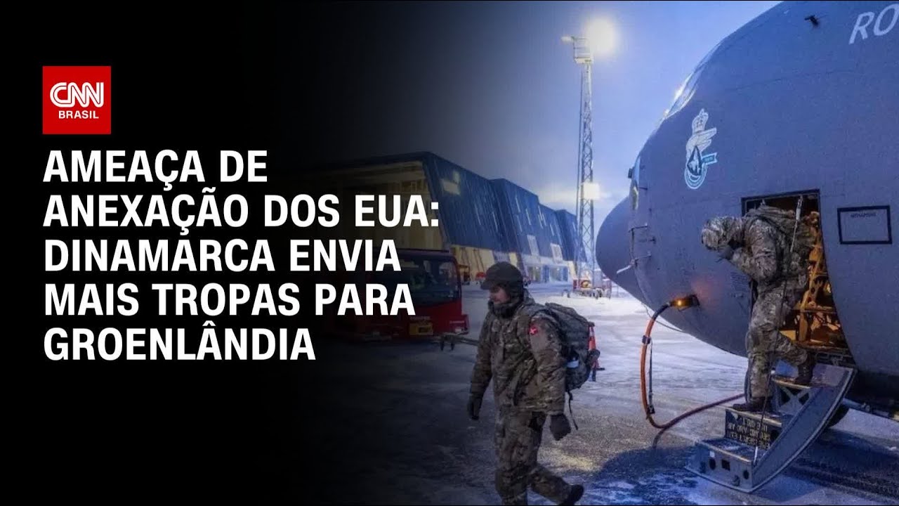 Dinamarca envia mais tropas para Groenlândia após ameaça de anexação dos EUA | CNN PRIME TIME