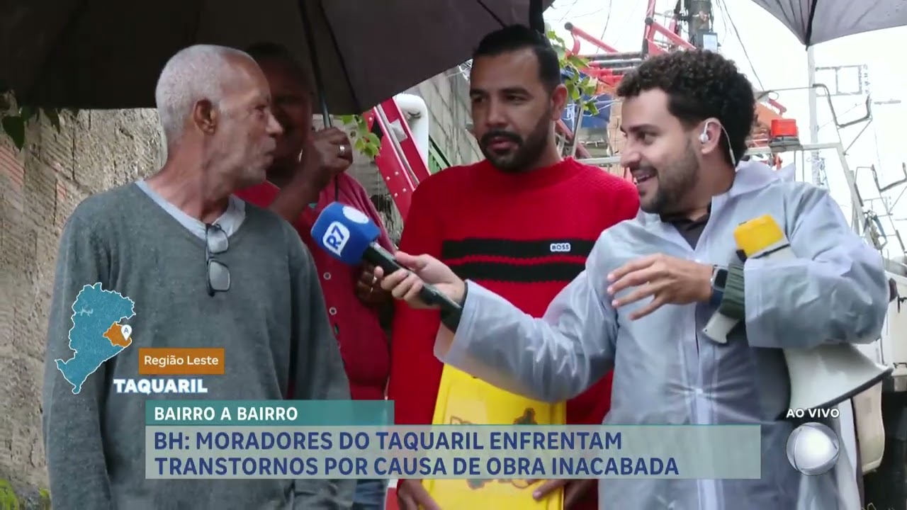 Bairro a Bairro: moradores de Belo Horizonte enfrentam transtornos por causa de obra inacabada