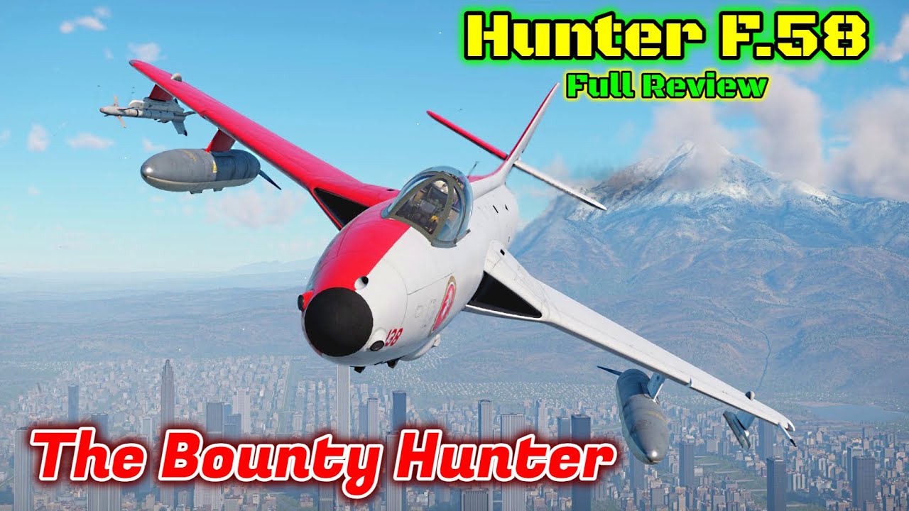 Hunter F.58 Full Squadron Vehicle Review - Is It Worth Buying Or Grinding? [War Thunder]