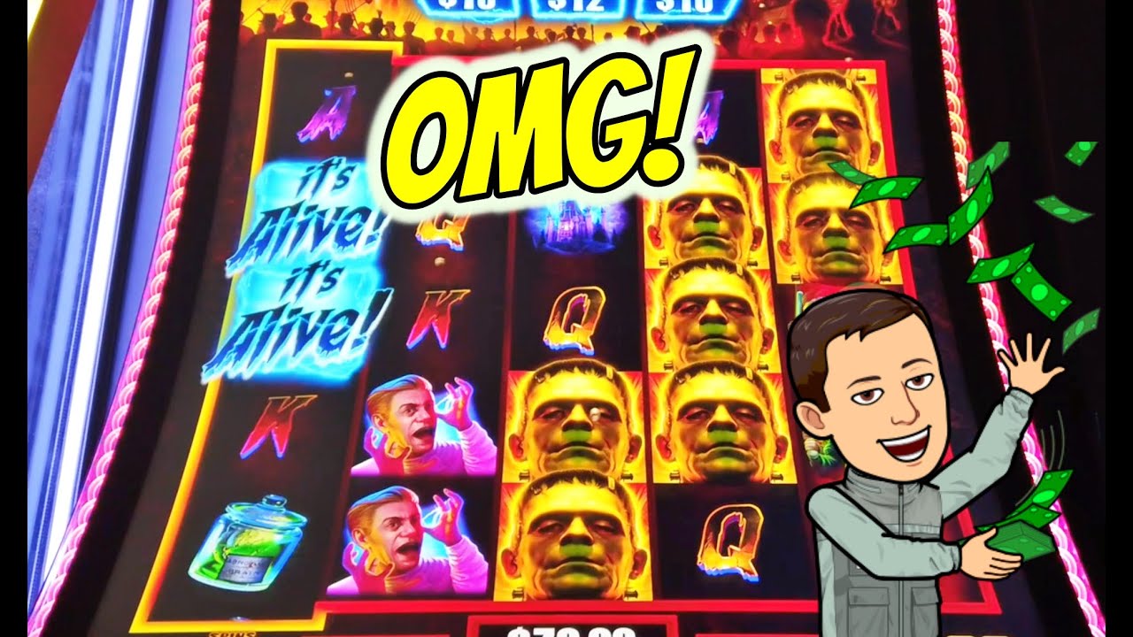 🚨WOW! Amazing session on Frankenstein Slot!