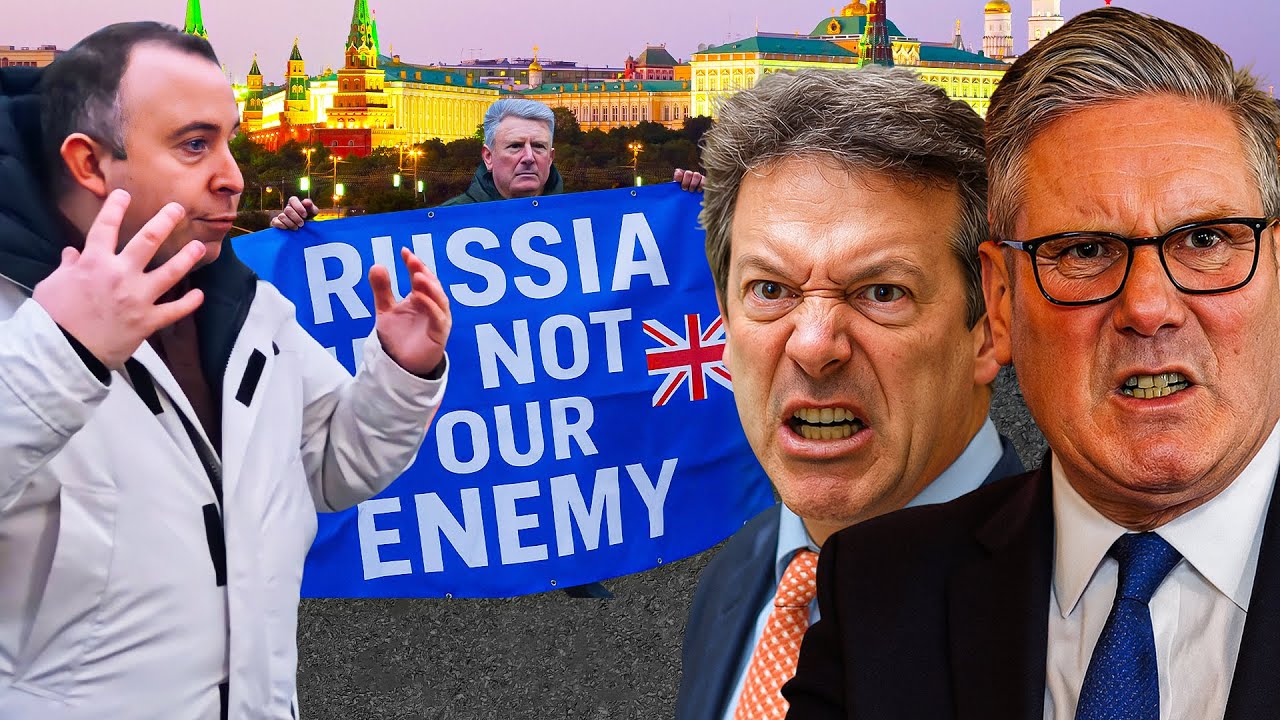 3 British Guys Troll UK Ambassador in Moscow &ndash; Embassy Protest PART 1