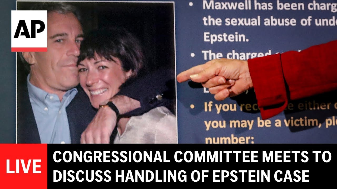 LIVE: Congressional Committee meets to discuss handling of Epstein case
