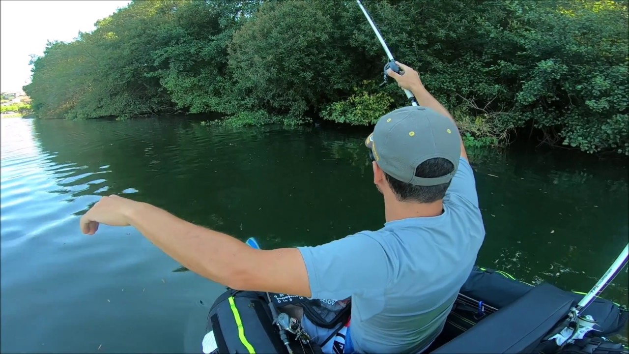 Pesca de Pato com os Amigos - Float tube fishing with friends