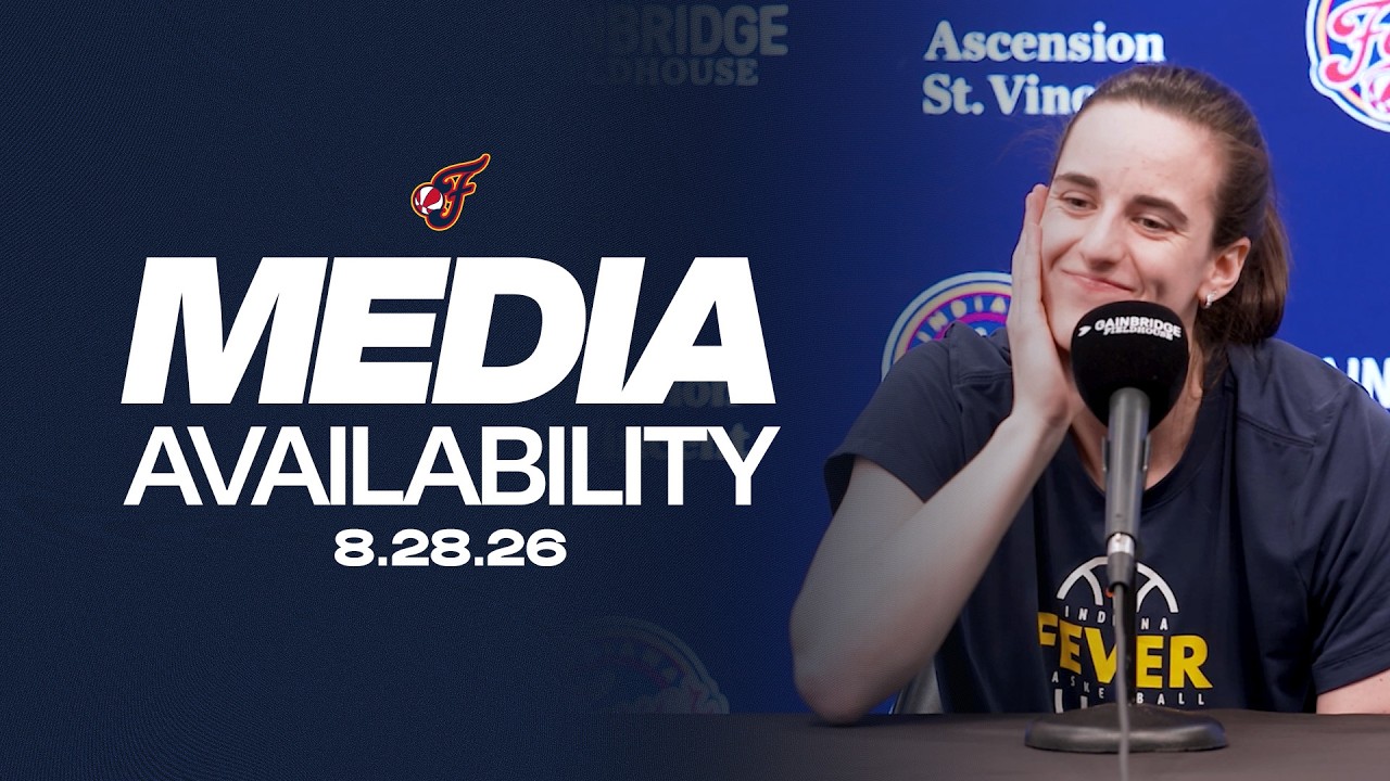 Caitlin Clark Pregame Media Availability vs. Connecticut Sun | August 28, 2026