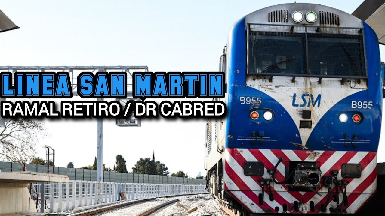TREN A DR CABRED - Buenos Aires al Pacifico