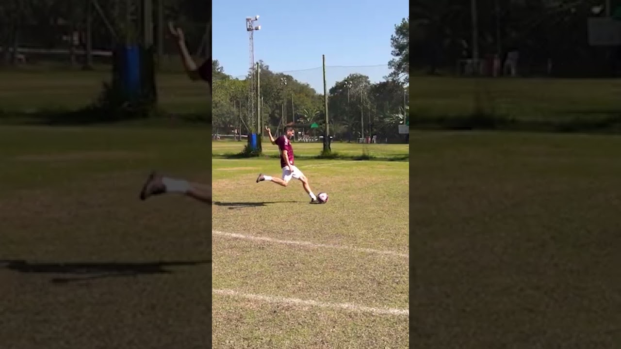 TO ME SENTINDO O HULK! Chute explosivo! #shorts