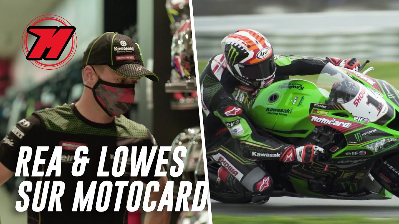 Jonathan Rea et Alex Lowes visitez-nous sur Motocard 🔝