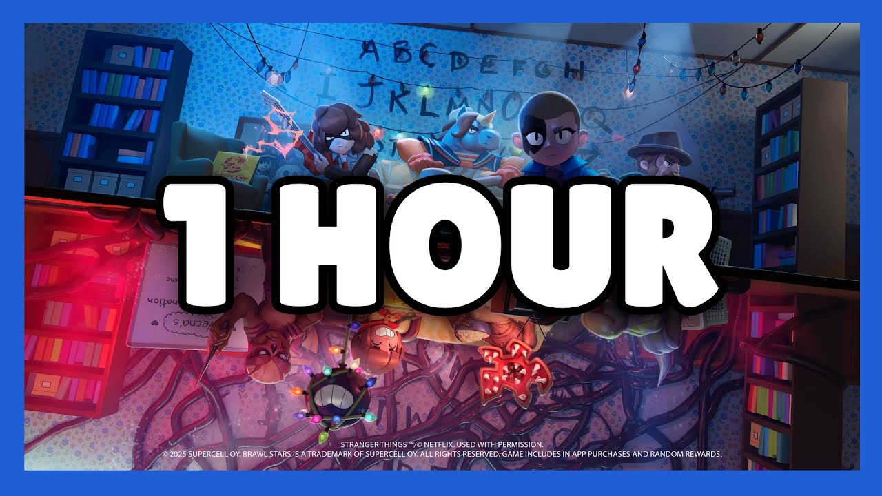 Brawl Stars Stranger Things Menu Theme For 1 HOUR
