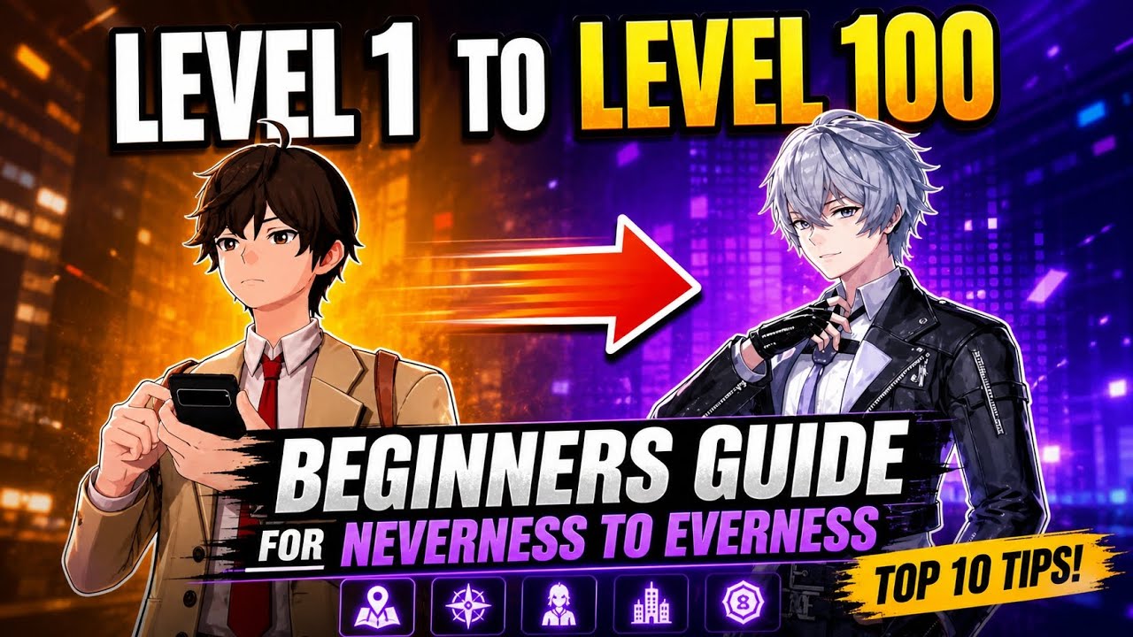 NTE Beginners Guide | Top 10 Tips to Level Up FAST (Neverness to Everness) in just 3 minutes 