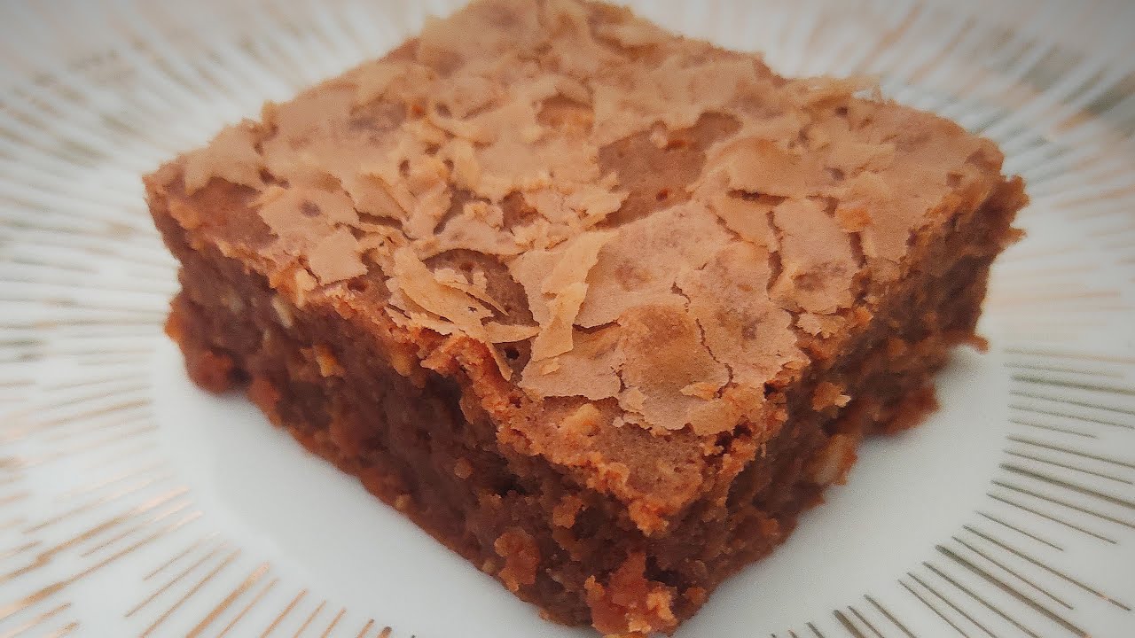 Un délicieux Brownie au chocolat au lait - A delicious milk chocolate brownie
