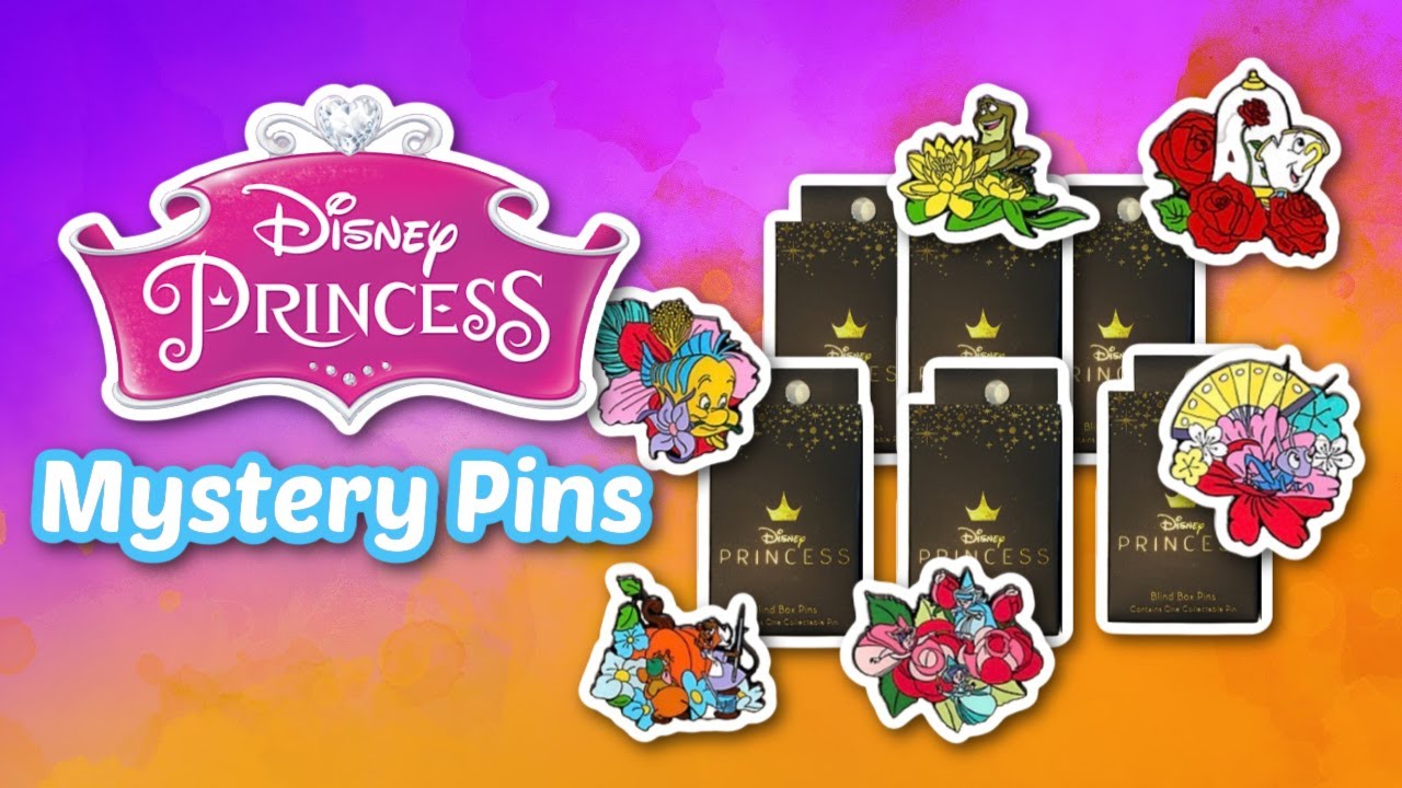 Disney Princess Floral Sidekicks Pins Unboxing 💐✨👑 Disney Loungefly Pins